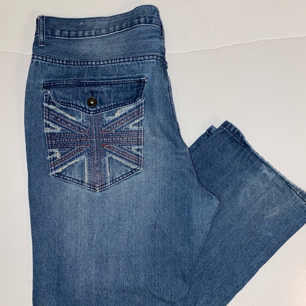 Agile Denim Distressed Denim Jeans